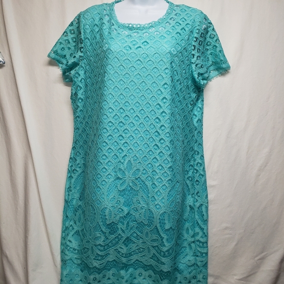 Isaac Mizrahi Dresses & Skirts - NWOT IsaacMizrahi Medium S/S Seamist Layered Dress